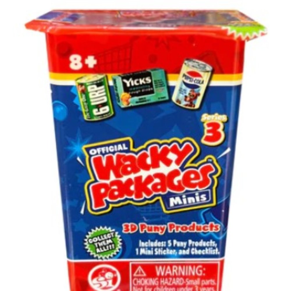 Set of 3 Wacky Packs - Series #3